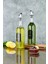 Cam Yağdanlık, Zeytinyağı Sıvı Yağ Şişesi 750 ml - 2 Adet - Yeşil 5