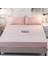 Fırfırlı Çift Kişilik Lastikli Çarşaf Seti - 3 Parça | Pembe 2