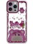 Newface Iphone 14 Kılıf Sweet Desenli Silikon Kapak - Pembe 1