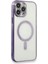 Iphone 13 Kılıf Magneticsafe Lazer Silikon - Mor 1