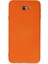 J7 Kılıf Nano Içi Kadife Silikon - Turuncu 1