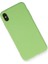 Iphone Xs Kılıf Nano Içi Kadife Silikon - Açık Yeşil 2