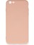 Iphone 6 Kılıf Nano Içi Kadife Silikon - Pudra 1