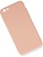 Iphone 6 Kılıf Nano Içi Kadife Silikon - Pudra 2