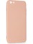 Iphone 6 Kılıf Nano Içi Kadife Silikon - Pudra 3