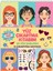 Makyaj & Yüz Tasarım Sticker Kitabı – 20 Sayfa Figür + 6 sayfa sticker 1