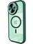 Newface Iphone 14 Kılıf Teleskop Silikon Kapak - Koyu Yeşil 1