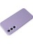 Newface A55 5g Kılıf Nano Içi Kadife Silikon - Lila 3
