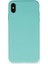 Iphone Xs Kılıf Nano Içi Kadife Silikon - Turkuaz 1