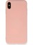 Iphone Xs Kılıf Nano Içi Kadife Silikon - Pembe 1