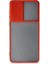 A33 5g Kılıf Palm Buzlu Kamera Sürgülü Silikon - Kırmızı 2