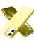 Iphone 12 Kılıf Nano Içi Kadife Silikon- Sarı 1