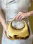 Gold Kadın Abiye Çantası – Gold Zincirli El ve Omuz Modeli 3