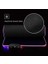 Rgb Mouse Pad 80X30 Cm, 4 mm Kalınlık, Parlak Su Geçirmez Yüzey, Oyuncu Gaming Xxl Mausepad, 14 Farklı Renk Modu (Parlak Siyah) 5
