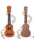 17 Inç Gitar Ukulele Çocuk Mini Gitar 4 Strand Müzik Aletleri Çocuklar Için Penalar Oyuncakları Küçük Erkek Kız Dayanıklı Kullanımı , A 4