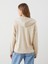 Yeni Sezon Kapüşonlu Kadın Fermuarlı Sweatshirt 4