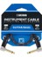 BIC-1AA Studio Grade Instrument Cable, Patch/pedal Kablosu, Sağ Açılı 1/4 Inç Konnektörler, 1 Ft/30 cm Uzunluk 3