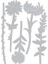 Thinlits Zımba Şablonları 5 Adet - Yaban Çiçeği Sap #1 Tim Holtz 4