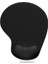 - Elips Bilek Destekli Mouse Pad | Konforlu, Kaymaz Taban, Ergonomik, Yumuşak, Ev,ofis (Siyah) 1
