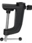 Için Masa Tutucu – Mikrofon Için Kol Kelepçesi Ayarlanabilir Vidalı Kol Standı, Maksimum Mesafe 55 Mm, C-Clamp Base Stand Mount Accessory, Masa Kelepçesi (Siyah) 1