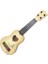 Plastik Ukelele Oyuncak, Hafif Açık Düğme Tasarımı 35 cm 4 Teller Erken Eğitim Seçimi Olan Çocuklar Için Ukulele (Haki) 3