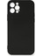Iphone 12 Kılıf Nano Içi Kadife Silikon - Siyah 1
