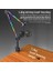 Oyun, Yayın, Podcast, Yayıncılık ve Kayıt Için Büyük Sönümleme Düğmesi, Metal Kol Standı, 22 Renk Modu ve Rgb Ortam Sahip Rgb Mikrofon Kol Standı 5