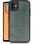 Newface Iphone 11 Kılıf Aras Deri Kapak - Koyu Yeşil 1