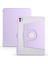iPad Pro 11 2025 M5 Kılıf Termik Kalem Bölmeli Dönebilen Standlı Kılıf - Lila 1