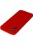C35 Kılıf Nano Içi Kadife Silikon - Kırmızı 3