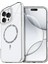 Apple iPhone 14 Pro Max Live Diamond Magsafe Kapak - Şeffaf 1