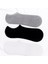 3'lü Spor Çorap (Siyah - Gri - Beyaz) 1