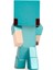 Jada Minecraft Figürler Steve In Dıamond Armor 8