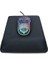 Kare Siyah Bilek Destekli Mouse Pad Ergonomik Kaymaz Taban Oyun ve Ofis Için Fare Altlığı Suya Tere Dayanıklı Mouse Pad (1 Adet) 2