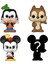 Bitty Pop! Disney – Goofy, Chip, Minnie Mouse (Hands Folded) ve Sürpriz Mini Gizem Figürü – 2,2 cm Koleksiyon – Istiflenebilir Raf Dahil, Hediye Fikri, Disney Hayranları 2