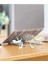 Notebook Standı 2in1 Katlanabilir Taşınabilir Folding Alüminyum Dizüstü Bilgisayar Standı Telefon Standlı 13 Kademeli 5