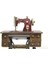 Dekoratif Metal Dikiş Makinesi Biblo Masaüstü Hediyelik 1