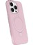 Apple iPhone 14 Pro Max Regal Magsafe Standlı Kapak - Açık Pembe 2