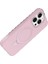 Apple iPhone 14 Pro Max Regal Magsafe Standlı Kapak - Açık Pembe 3