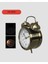 Ieg® Metal Bronz Nostaljik Masa Saati Alarmlı Büyük Boy Sessiz Mekanizmalı 4