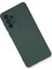 Samsung Galaxy A53 5g Kılıf Nano Içi Kadife Silikon - Koyu Yeşil 2