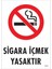 Sigara Içmek Yasaktır Uyarı Levhası 25X35 KOD:853 1