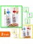 Hayvan Figürlü Pipetli Su ve Süt Şişesi Cam 500 ml + 250 ml - 2li Set P0K5D0 1