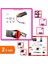 Micro Sd Kart Okuyucu + USB To Type C Dönüştürücü - Klavye Mouse Joystick Bağlama - 2li Set T6D9D7 1