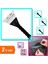 Oto Cam Buz Kazıyıcı Saplı + 8 Adet Araba Kapı Kolu Şeffaf Sticker Film Koruma - 2li Set J8D6U0 1