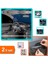 Büyük Boy Araç Kar Buz Önleyici Branda 150X70 cm + 8 Adet Kapı Kolu Koruyucu Sticker - 2li Set L0E0 1