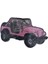 Aplike Ütü Ile Yapışan Jeep Pembe Arma 2,5x3 cm 1