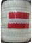 Çamaşır Lastiği Dantelli 1 cm 75 Metre 1 Top Kırık Beyaz 1