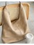 Krem Örgü Tote Çanta 1