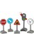 Traffic Sign Kit, Tren Yolu Için Trafik Işareti Oyuncak Kiti 3